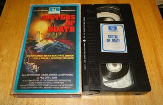 Sisters Of Death (vhs,  1976) Horror Slasher Interglobal Video Rare Non - Rental