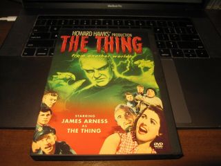 The Thing From Another World Dvd Howard Hawks Rare Oop Snap Case