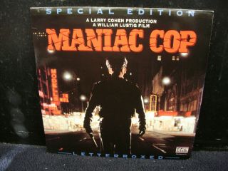 Maniac Cop (1988) Widescreen Special Edition Rare Laserdisc