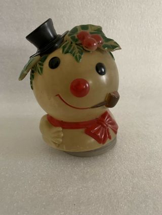 Vintage Rare Frosty The Snowman Christmas Music Wind Up - 1973 Top Hat