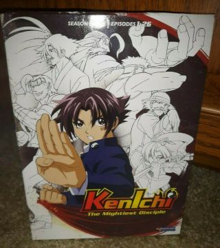 Kenichi: The Mightiest Disciple Season 1 Very Rare Dvd Oop 2010 Anime Funimation