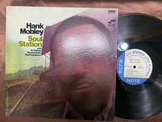 Rare Hank Mobley Soul Station Blue Note Liberty Bst 84031 Stereo Us Vinyl Lp