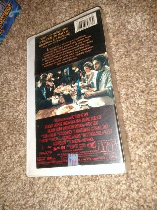 THE LAST SUPPER 1995 VHS RARE OOP Black Comedy Cameron Diaz 2