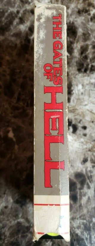 VHS The Gates Of Hell Paragon Video Fulci Horror Cult 80s Rare Vintage 3