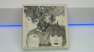 The Beatles Revolver V.  Rare Uk Reel To Reel Twin Track Mono Tape Ta - Pmc7009 1966
