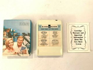 Rare Factory 1966 Ford Demo Lear Jet Stereo Eight 8 Track Tape Mustang Pc8s - 185