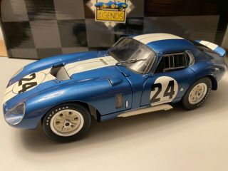 Exoto 1:18 Shelby Cobra Daytona Coupe 24 Winner Coppa Di Enna 1965 Rare