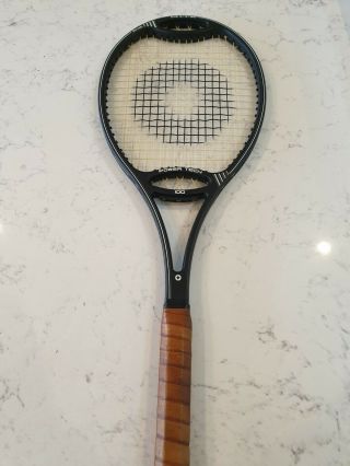 Rare Spalding Power Tech 100 D.  I.  B System Tennis Racquet Very Unique Design