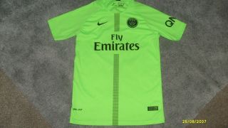 Paris Saint - Germain F.  C.  Kids Nike Away Shirt Number 7 Mbappe Very Rare L@@k