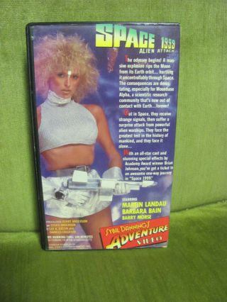 Space 1999 Alien Attack - VHS Rare Sci - Fi Martin Landau 2