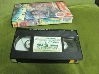 Space 1999 Alien Attack - VHS Rare Sci - Fi Martin Landau 3