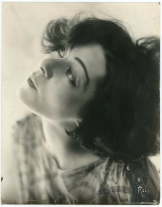 Silent Film Icon Alla Nazimova Very Rare 1920s Arthur Rice Photograph