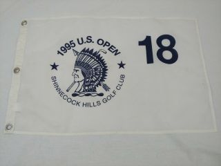 1995 U.  S.  Open Flag Shinnecock Hills Golf Club,  White Rare