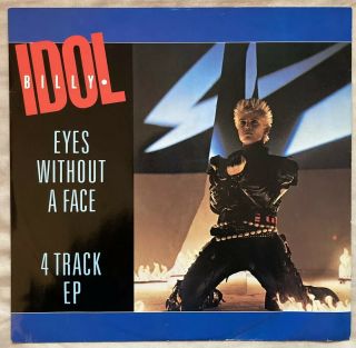 Billy Idol Eyes Without A Face Rare 4 - Track 12” 1984 Chrysalis Idolx3 Ex/vg
