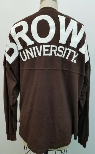 Rare Brown University Long Sleeve Tee Shirt Sz Small Venley