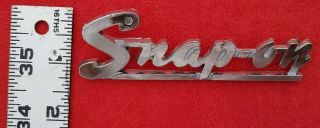 Vintage Rare Snap - On Tools Toolbox Emblem Badge KN - 100 4 