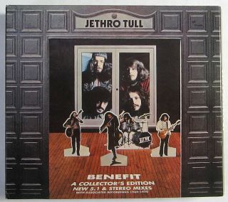 Jethro Tull Benefit Collectors Edition 2 Cds And 1 Dvd Very Rare Oop