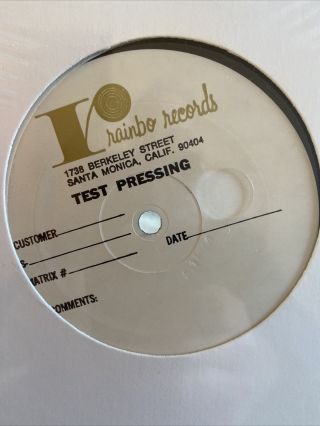 GREAT WHITE - Out Of The Night 1982 Test Pressing Ultra Rare AR 001 2