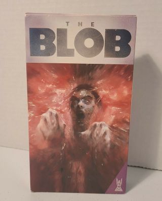 The Blob 1988 Rare 1st Edition Vhs Horror Movie