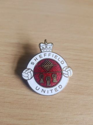 Rare Old Sheffield United Football Club Pin Badge