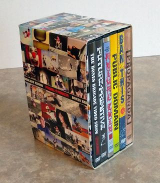 Rare Powell Peralta Skateboard Bones Brigade 6 Dvd Box Set With Poster