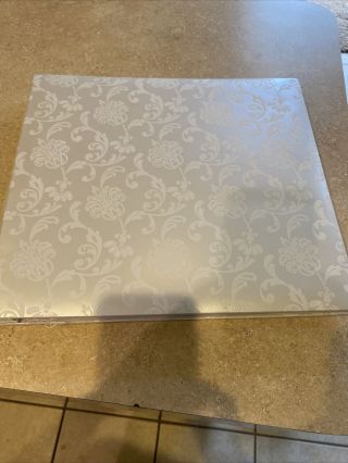 Sei 1 Hour Album Scrapbook Kit 12 " X12 " - White Elegance Rare Retired