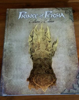 Prince Of Persia Collector’s Edition Strategy Guide Rare Elika Poster Hardcover