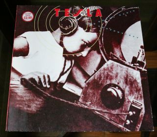 Tesla The Great Radio Controversy Lp Vinyl 1989 Uk First Pressing Wx 244 Rare