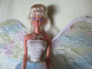 Rare Vintage Barbie Doll In The Angel Princess Flying Dress