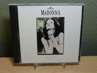 Madonna Like A Prayer Cd Single Promo Mega Rare Oop 5 Tracks Pro - Cd - 3448