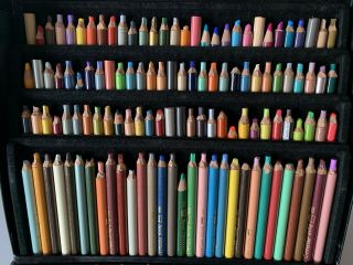 PRISMACOLOR 120 COLORED PENCIL SET Made in USA RARE TO FIND ARTIST 2