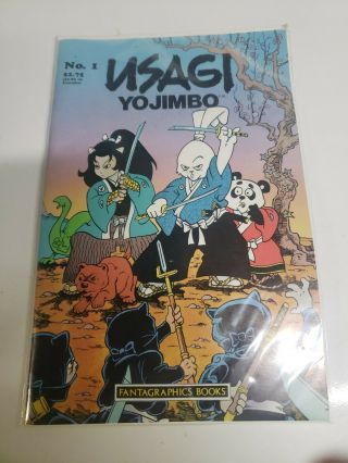 Rare Usagi Yojimbo Summer Special 1 (fantagraphics 1986) Vf Stan Sakai Comic