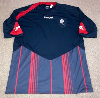 Bolton Wanderers Football Shirt 2009 Reebok Size L Rare Sample