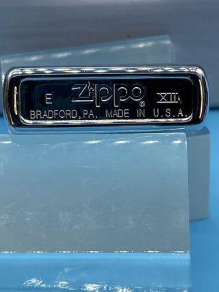 1996 Zippo Lighter Bud Ice Beer Rare E XII 1996 Budweiser 2