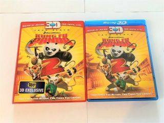 Kung Fu Panda 2 (3d Blu/bluray/dvd With Rare Slipcover) [oop Best Buy Exclusive]