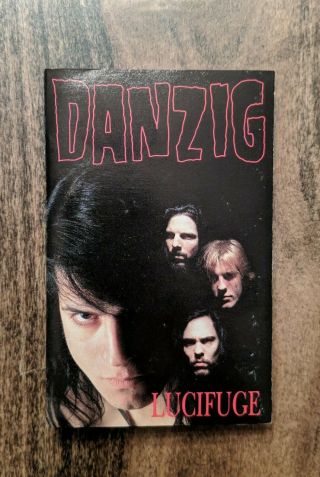 Danzig Ii Lucifuge 1990 Cassette Tape Glenn Danzig Misfits Samhain Rare