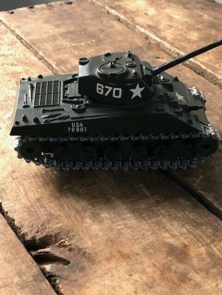 Solido Sherman Tank M4 A3 Wwll 1:50 Scale Die - Cast 231 Very Rare Variant