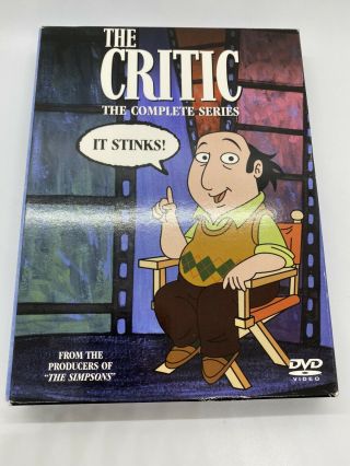 The Critic: The Complete Series (dvd,  2004,  3 - Disc Set) Rare,  Oop Lovitz