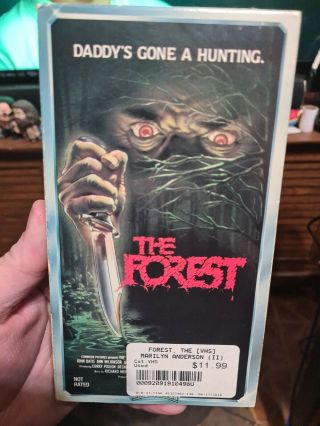 The Forest Vhs Starmaker Entertainment Prism Horror Cannibal Rare Not Rated