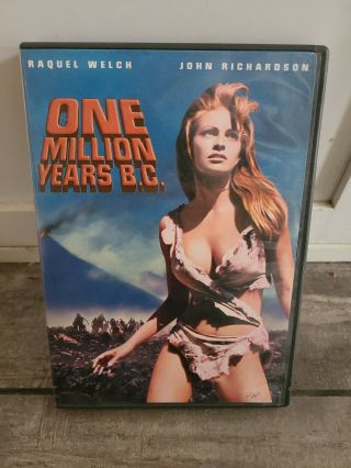 One Million Years B.  C.  Raquel Welch Dvd Rare Oop