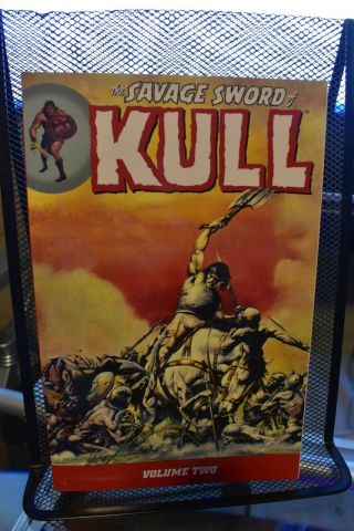 The Savage Sword Of Kull Volume 1 Dark Horse Deluxe Tpb Rare Oop Conan Thomas