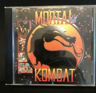1993 - Mortal Kombat Cd - By The Immortals - Techno House Remixes - Rare
