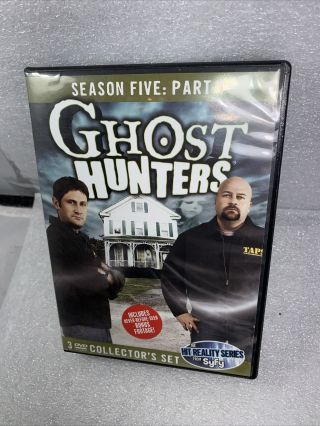 Ghost Hunters: Season Five,  Part 1 (dvd,  2010,  3 - Disc Set) Rare Oop
