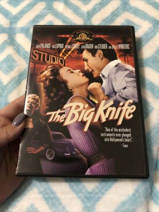 The Big Knife (1955) Rare Dvd - Jack Palance,  Ida Lupino,  Rod Steiger,  Shelly Winters