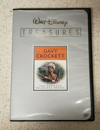 Walt Disney Treasures Davy Crockett The Complete Televised Series Dvd Rare Oop