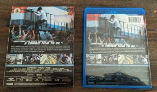 Train to Busan,  2020,  Blu - ray w/RARE Slipcover korean Horror 2