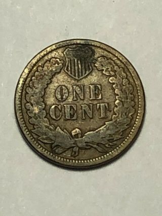 Rare Very Old Antique US 1882 Indian Head Penny Cent Collectible Coin 201 2