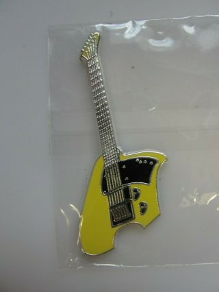Rare 2004 Somalia Electric Guitar Coin Silver Plated Yellow Kleins Custom Africa