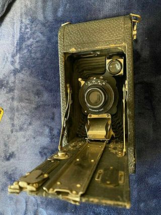 Rare Antique Seneca Uno Camera Collapsing Wollensak Optics