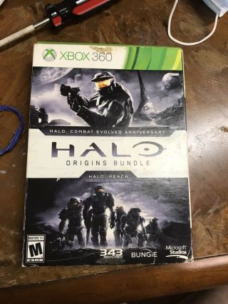 Xbox 360 Halo Origins Bundle Very Rare